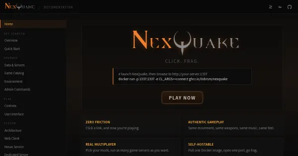 Screenshot of NexQuake