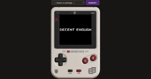 Screenshot of dragon carts