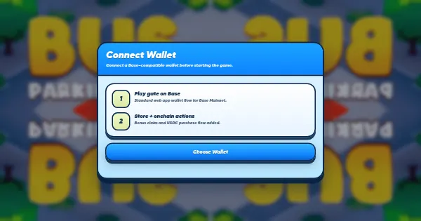 Screenshot of BusParking game