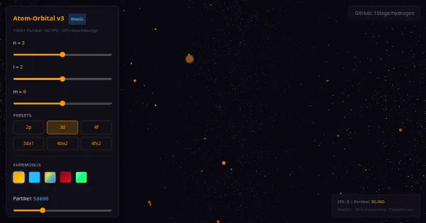 Screenshot of hydrogen