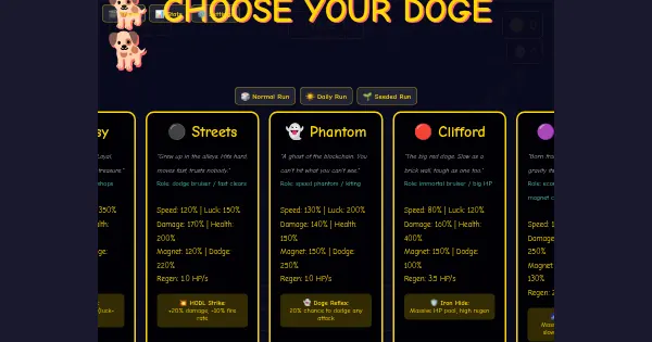 Screenshot of Brother Doge VideoGame