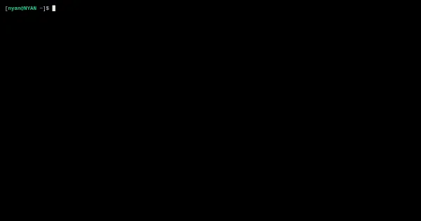 Screenshot of nyanpage