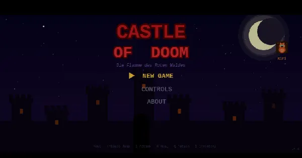 Screenshot of castle of doom