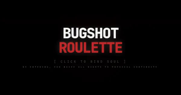 Screenshot of BugShot Roulette