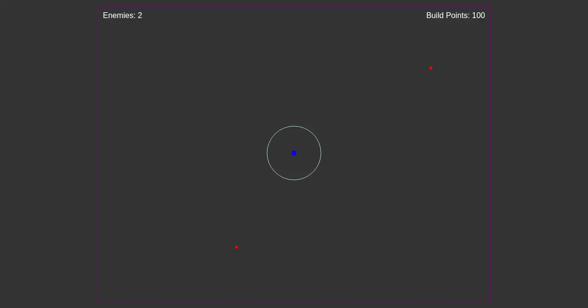 Screenshot of javascript tower defense