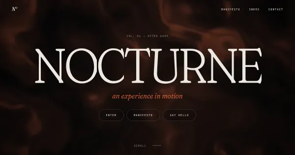 Screenshot of nocturne