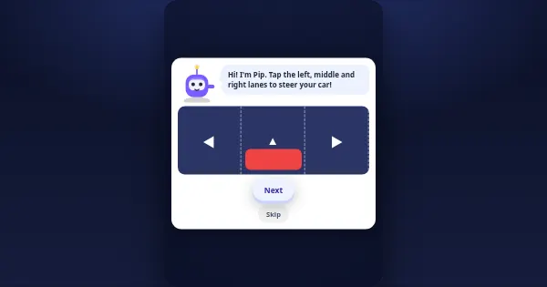 Screenshot of escape run