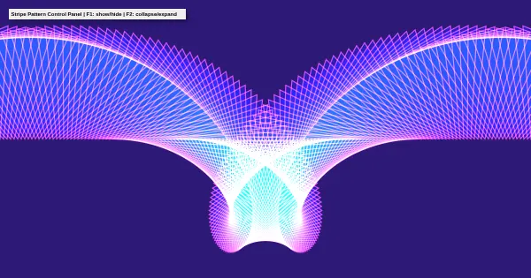Screenshot of stripe patterns