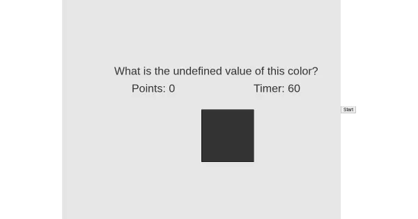 Screenshot of Color Game