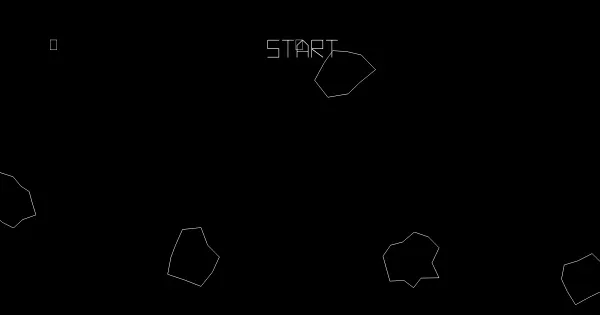 Screenshot of JSAsteroids