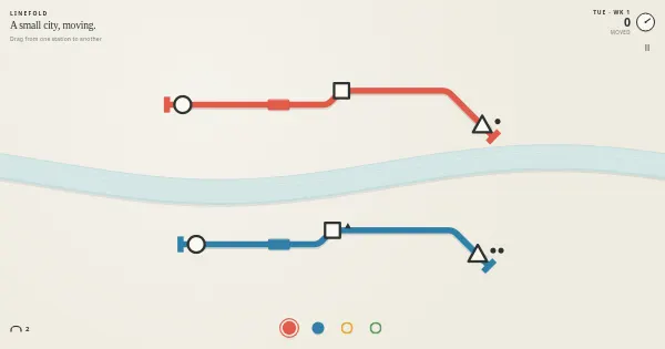 Screenshot of linefold