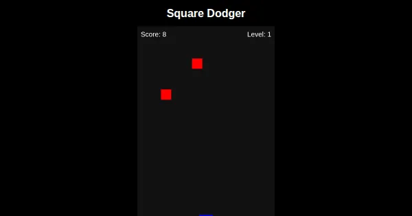 Screenshot of Square Dodger