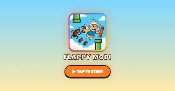 Screenshot of flappy modi