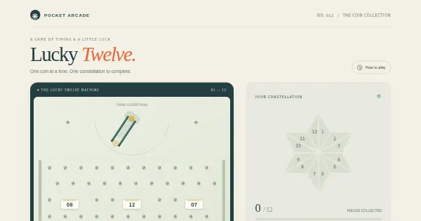 Screenshot of coin drop