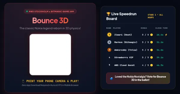 Screenshot of bounce 3d