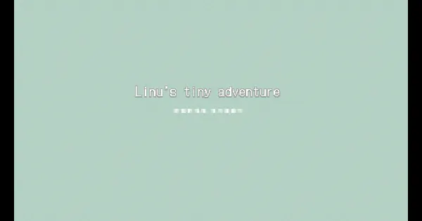 Screenshot of linus tiny adventure