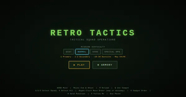 Screenshot of Retro Tactics