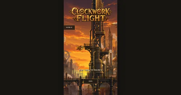 Screenshot of FlappyBird SteamPunk