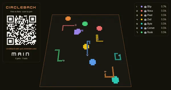 Screenshot of circleback