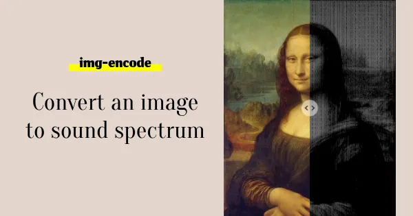 Screenshot of img encode