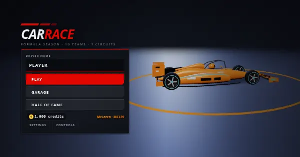 Screenshot of CarRace