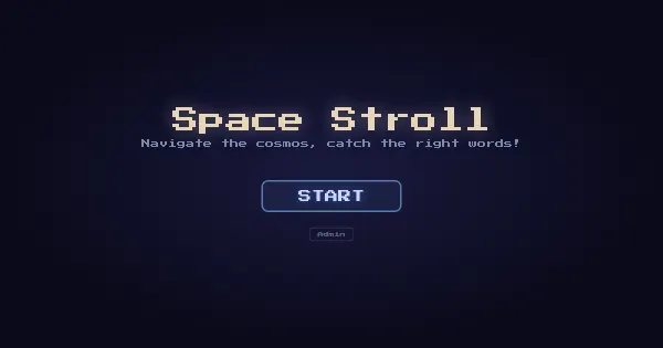 Screenshot of space stroll