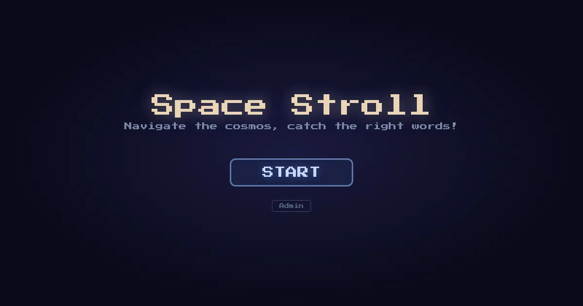 Screenshot of space stroll