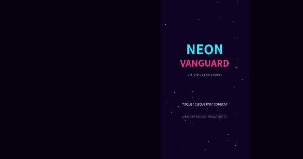 Screenshot of neon vanguard