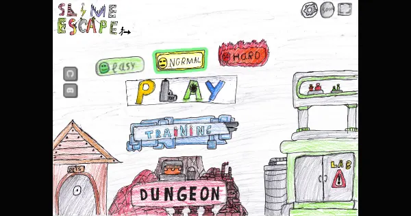 Screenshot of slime escape