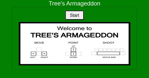 Screenshot of trees armageddon