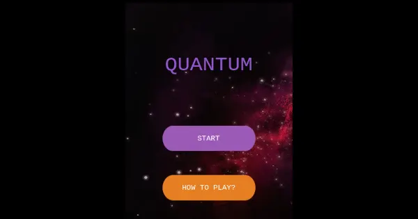 Screenshot of quantum