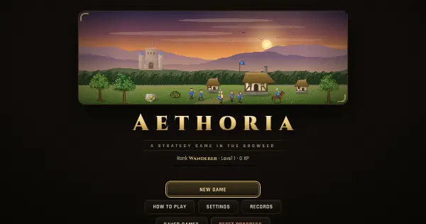 Screenshot of Aethoria