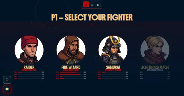 Screenshot of fatal blows
