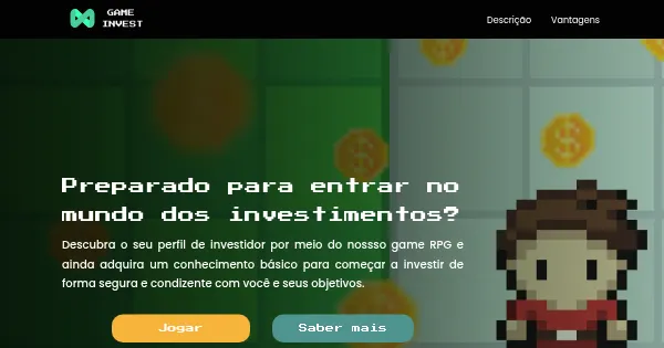 Screenshot of game invest