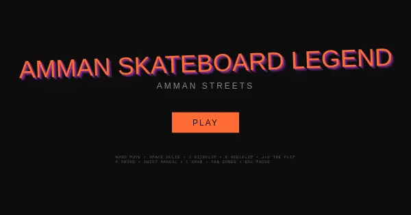 Screenshot of amman skateboard legend