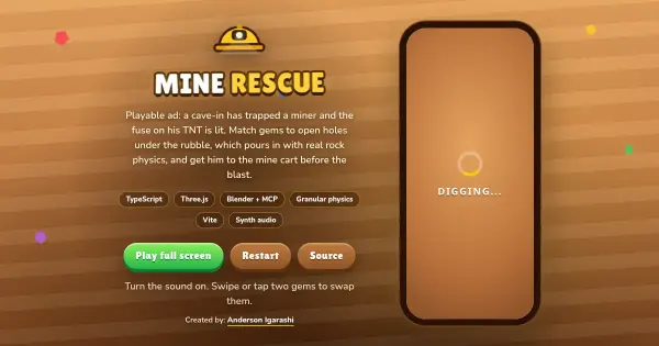 Screenshot of help the character