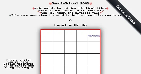 Screenshot of OundleSchool2048