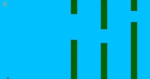 Screenshot of flappy poop