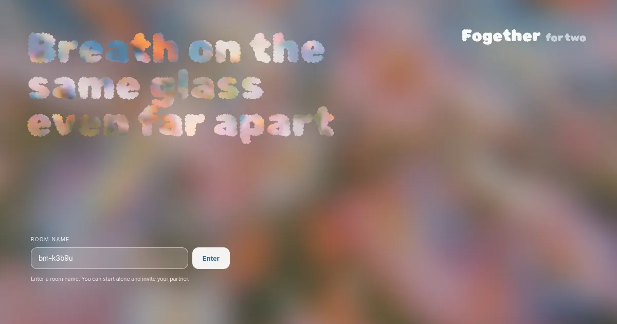 Screenshot of breath mirror