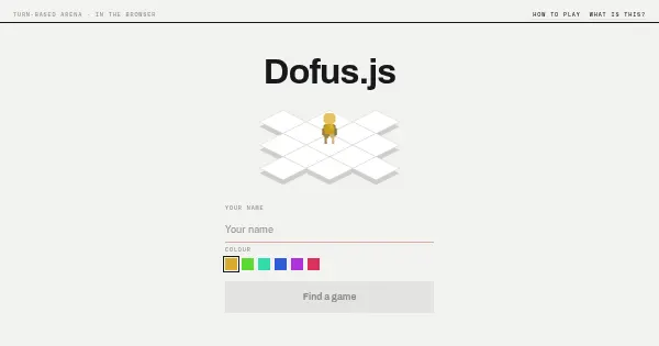 Screenshot of dofus.js