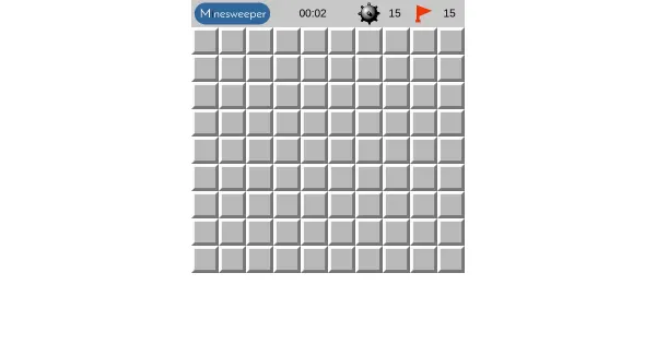 Screenshot of Minesweeper