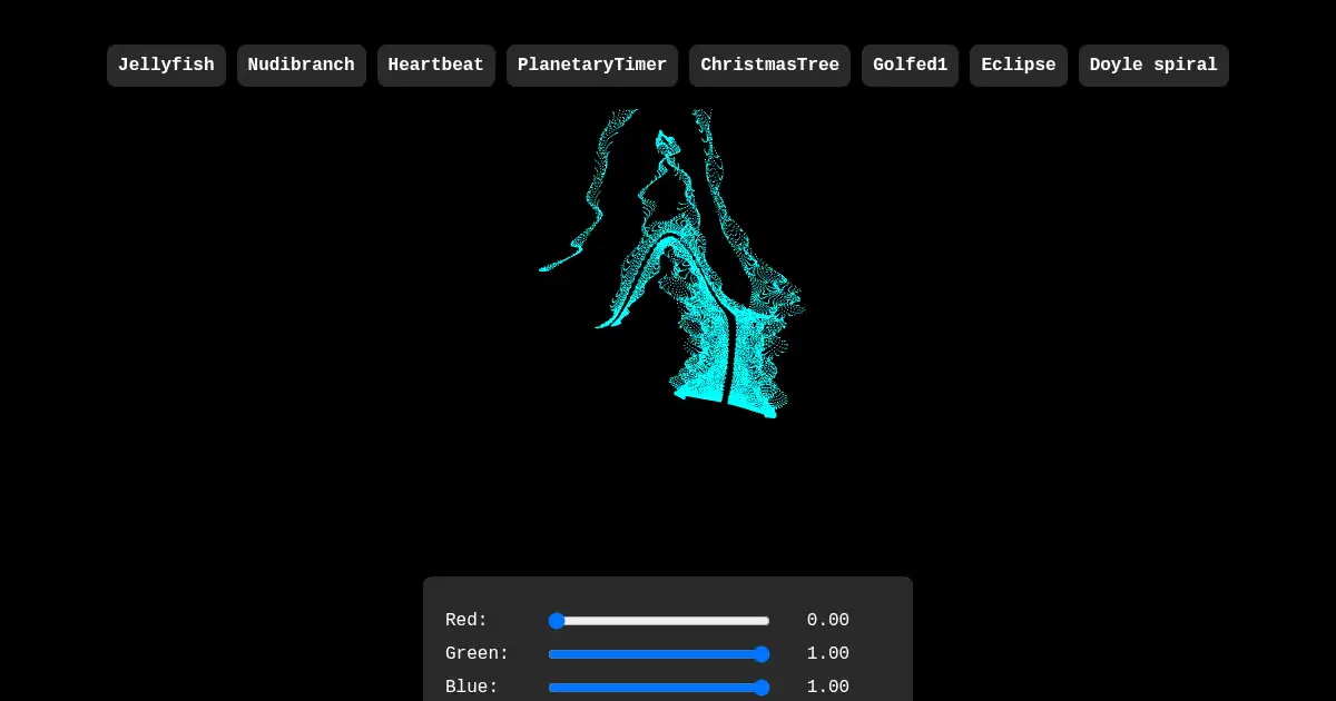 Screenshot of ga wasm