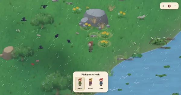 Screenshot of aeon garden