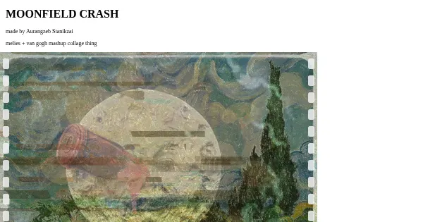 Screenshot of moonfield crash