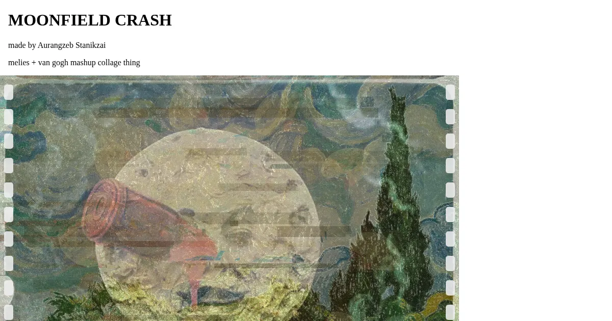 Screenshot of moonfield crash