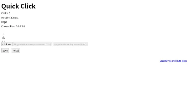 Screenshot of quickclick