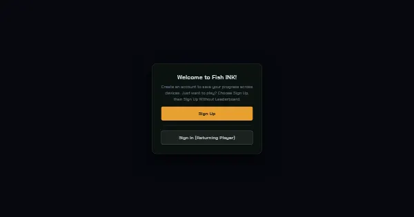 Screenshot of fishink