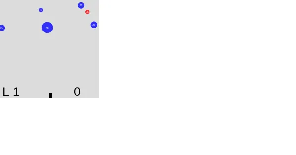 Screenshot of space invaders