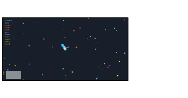 Screenshot of snake.io