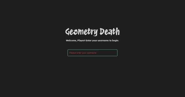 Screenshot of GeometryDeath